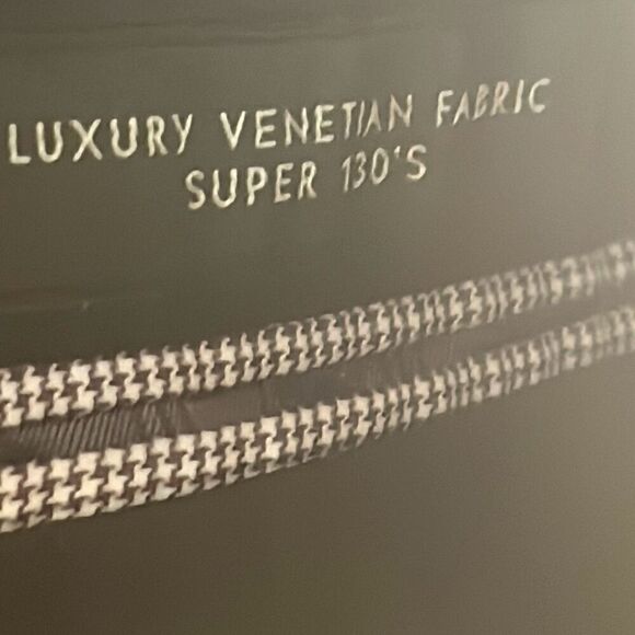 Michael Kors Men's Size 40L Classic Suit Jacket Black Double Button Formal - Picture 4 of 13